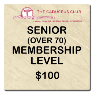 Senior Membership Level $100 (Over 70)