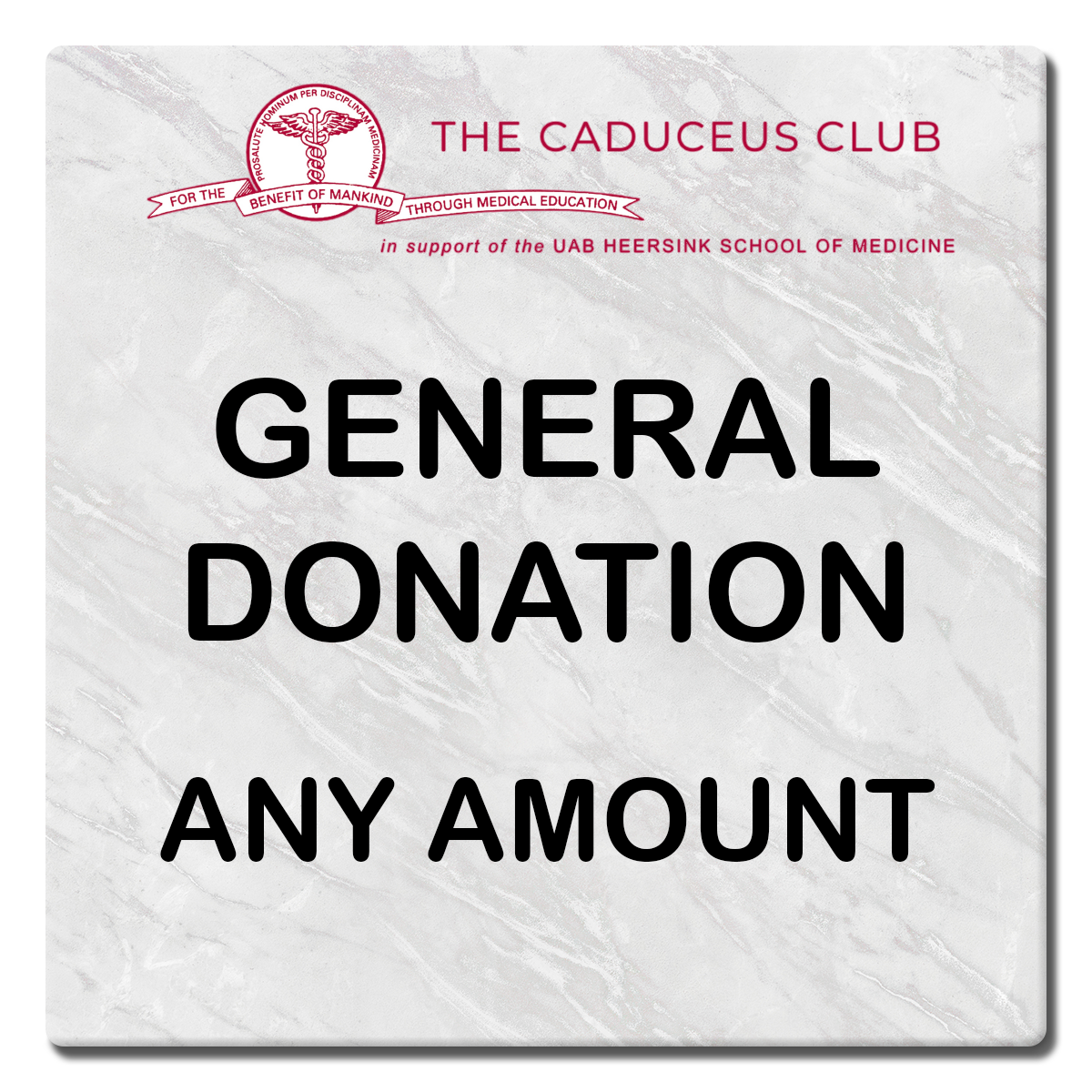The Caduceus Club - General Donation button image