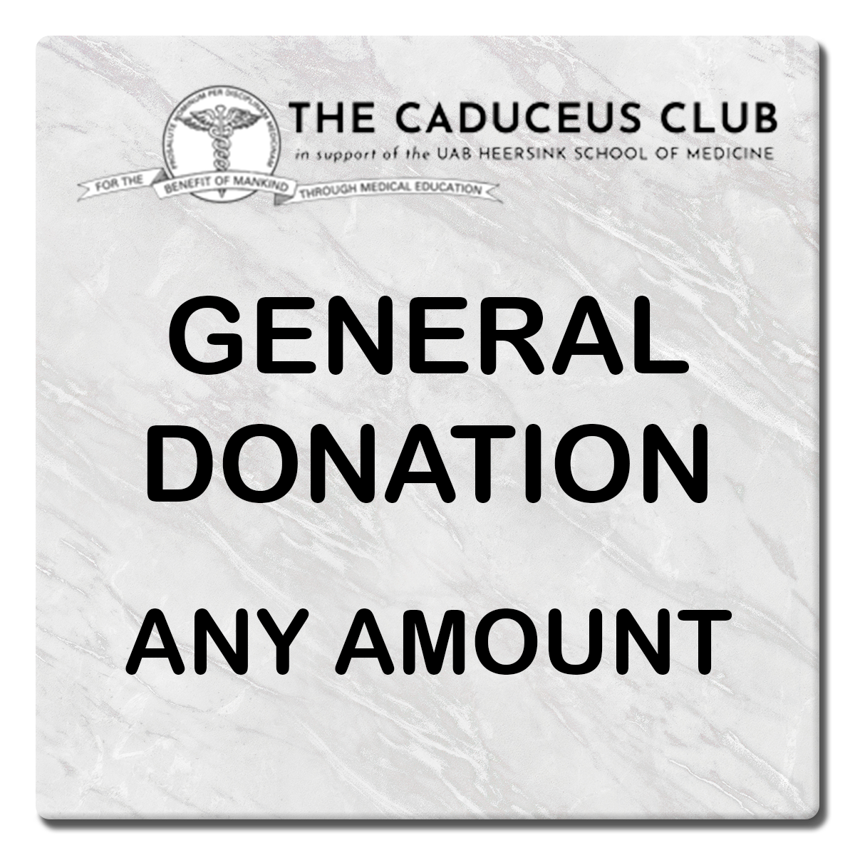 The Caduceus Club - General Donation Any Amount